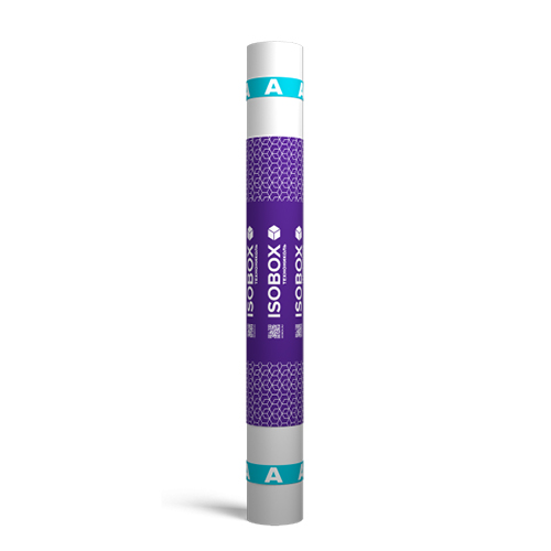 Ветро-влагозащитная пленка Isobox A (1,6x43,75 м), 35 м2, Технониколь